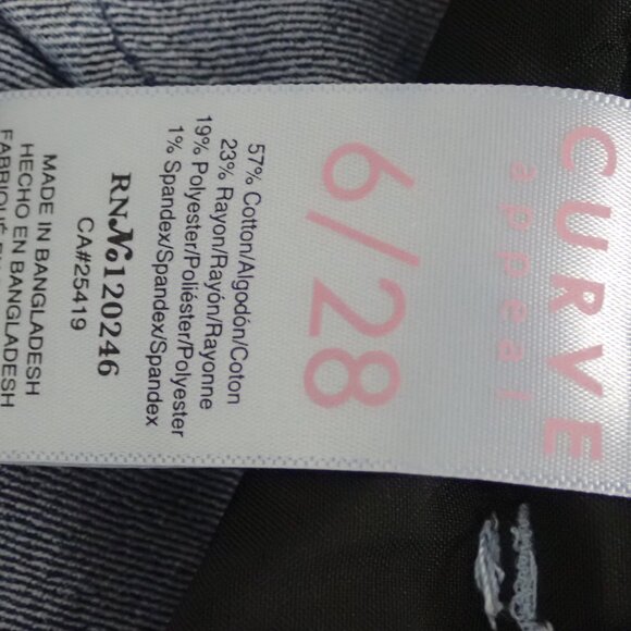 Curve appeal denim shorts - Picture 4 of 7